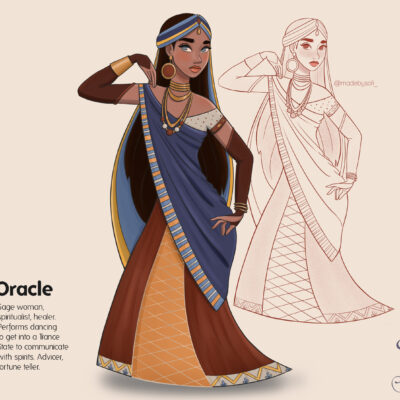 Oracle Character Design Description