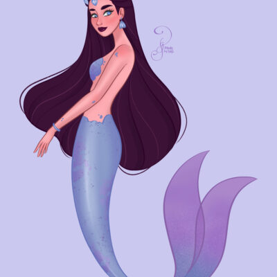 Purple Mermaid