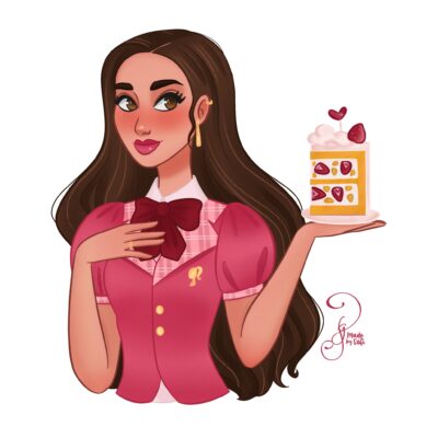 Girl with Cake