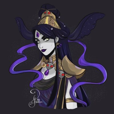 Nyx from Hades game